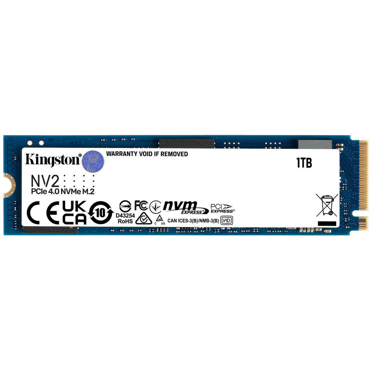 Σκληρός δίσκος Kingston NV2 1 TB 1 TB SSD